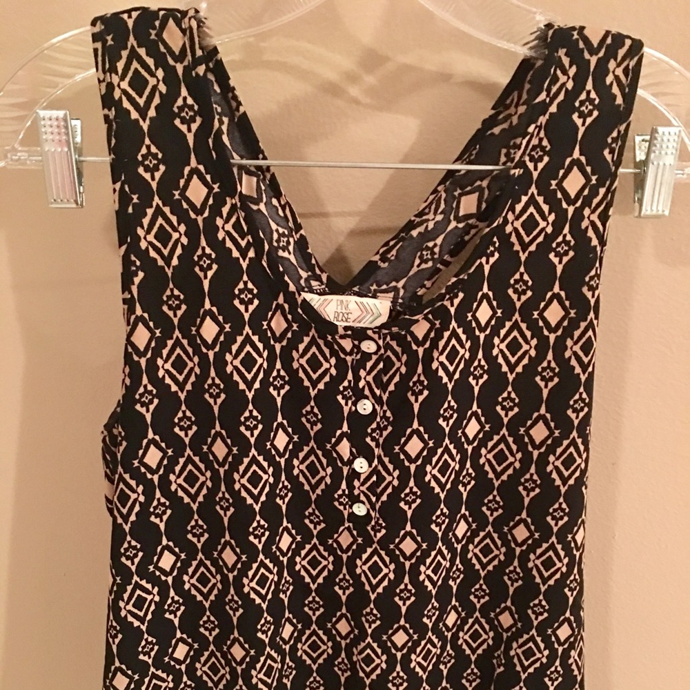 Pink Rose Size Large Top
